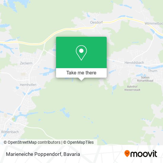 Marieneiche Poppendorf map