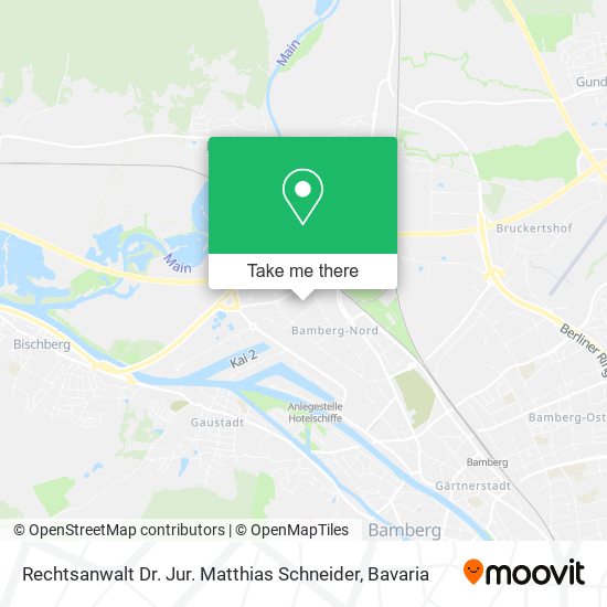 Rechtsanwalt Dr. Jur. Matthias Schneider map