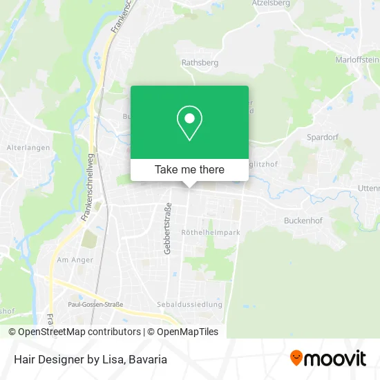 Карта Hair Designer by Lisa