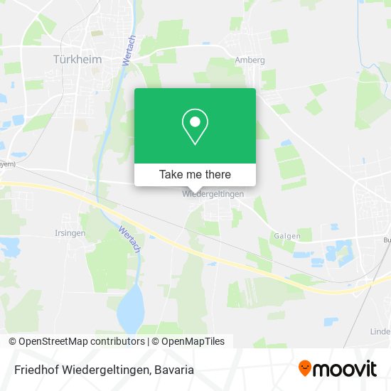 Friedhof Wiedergeltingen map
