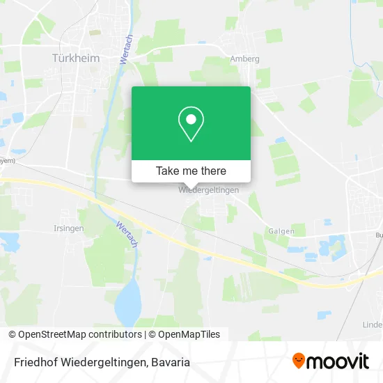 Карта Friedhof Wiedergeltingen