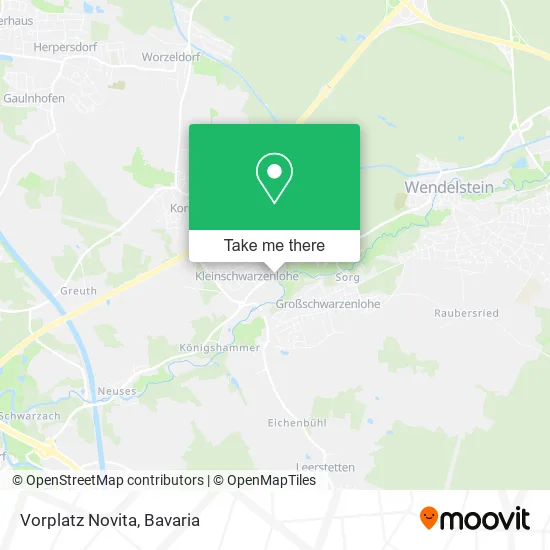 Карта Vorplatz Novita