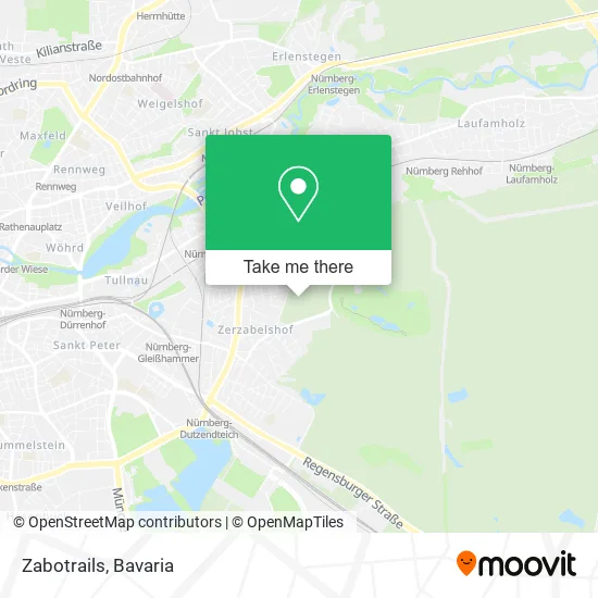 Карта Zabotrails