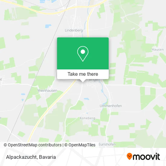 Карта Alpackazucht