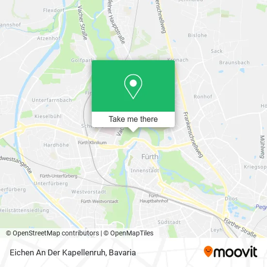 Карта Eichen An Der Kapellenruh