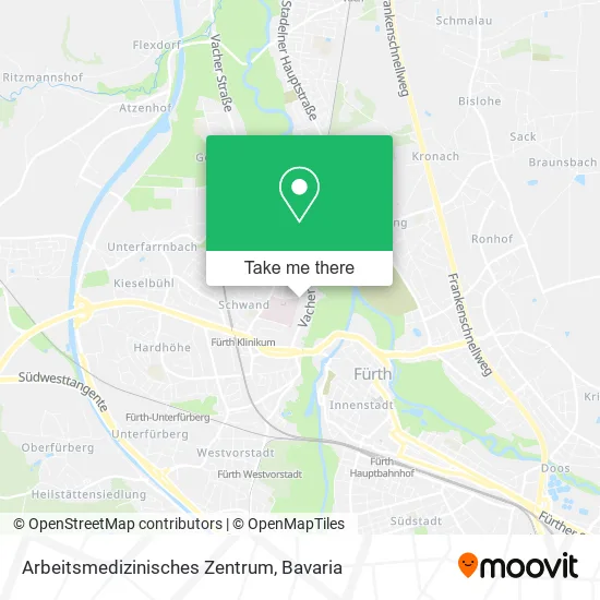 Карта Arbeitsmedizinisches Zentrum