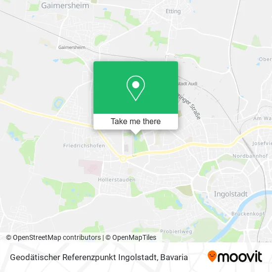 Карта Geodätischer Referenzpunkt Ingolstadt