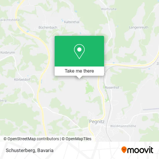 Карта Schusterberg