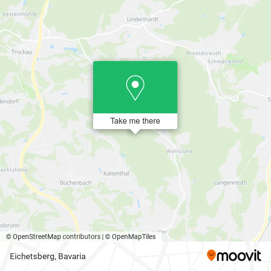 Карта Eichetsberg