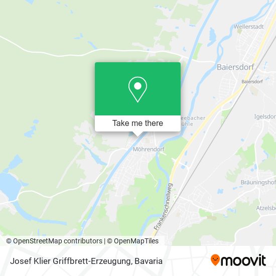 Josef Klier Griffbrett-Erzeugung map