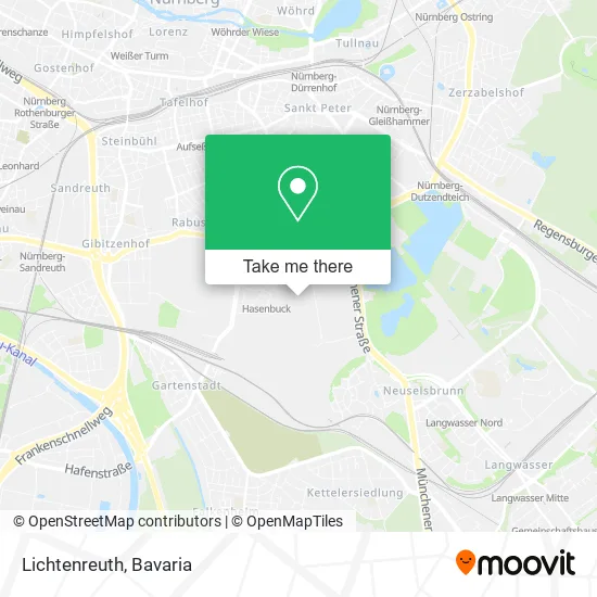 Карта Lichtenreuth