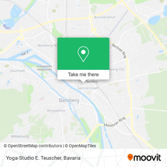 Yoga-Studio E. Teuscher map