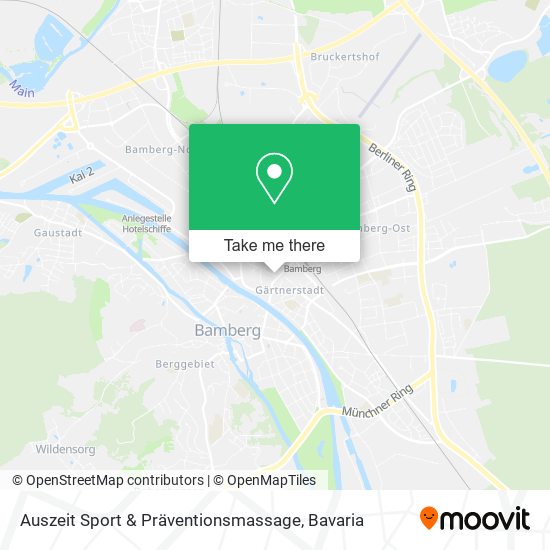 Auszeit Sport & Präventionsmassage map