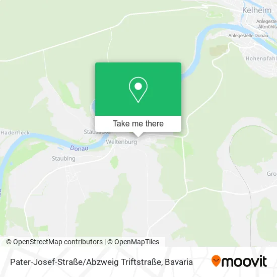 Карта Pater-Josef-Straße / Abzweig Triftstraße