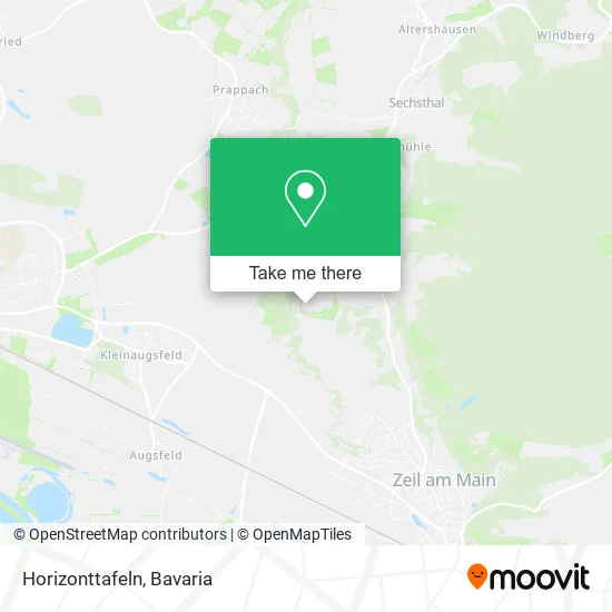 Карта Horizonttafeln