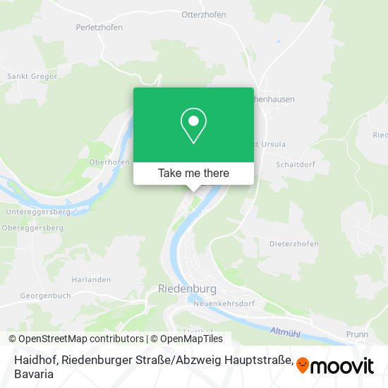 Haidhof, Riedenburger Straße / Abzweig Hauptstraße map