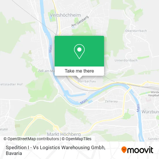 Карта Spedition I - Vs Logistics Warehousing Gmbh