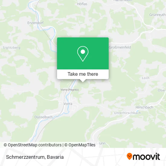 Карта Schmerzzentrum