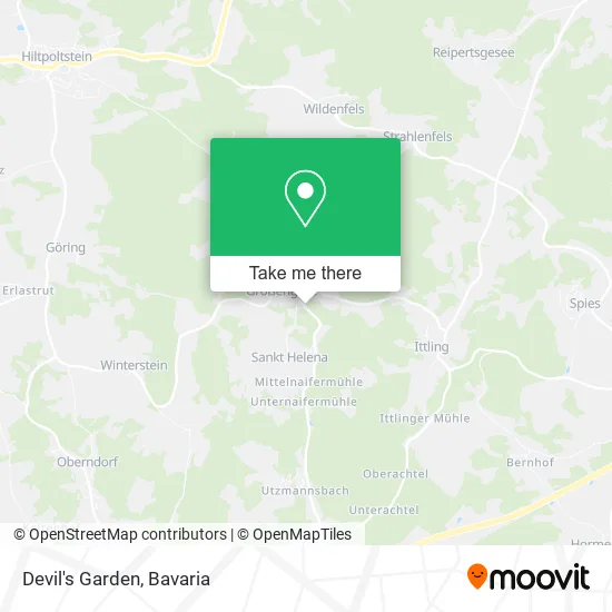 Карта Devil's Garden