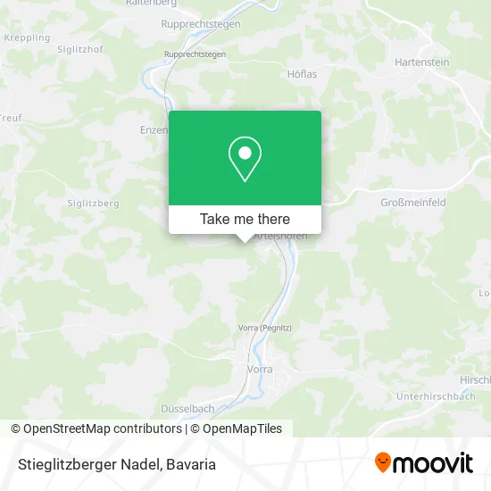 Карта Stieglitzberger Nadel