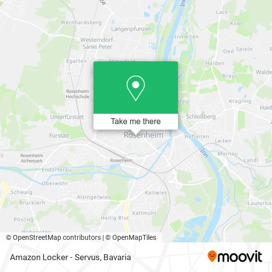 Карта Amazon Locker - Servus