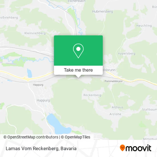 Карта Lamas Vom Reckenberg