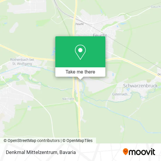 Карта Denkmal Mittelzentrum