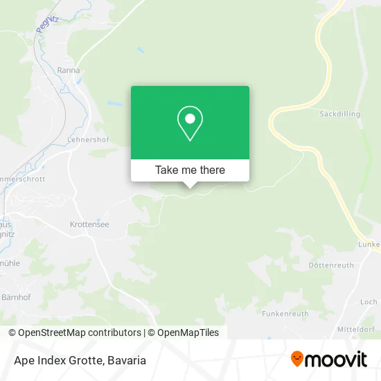 Карта Ape Index Grotte