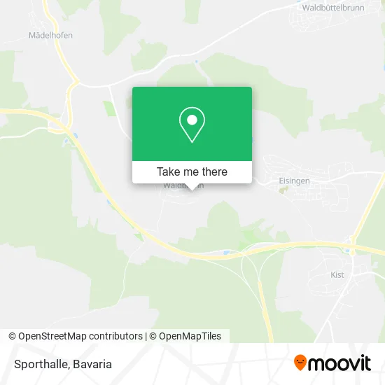 Карта Sporthalle