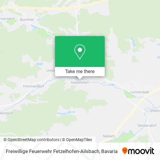 Карта Freiwillige Feuerwehr Fetzelhofen-Ailsbach