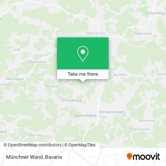 Карта Münchner Wand
