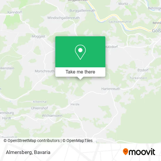 Карта Almersberg
