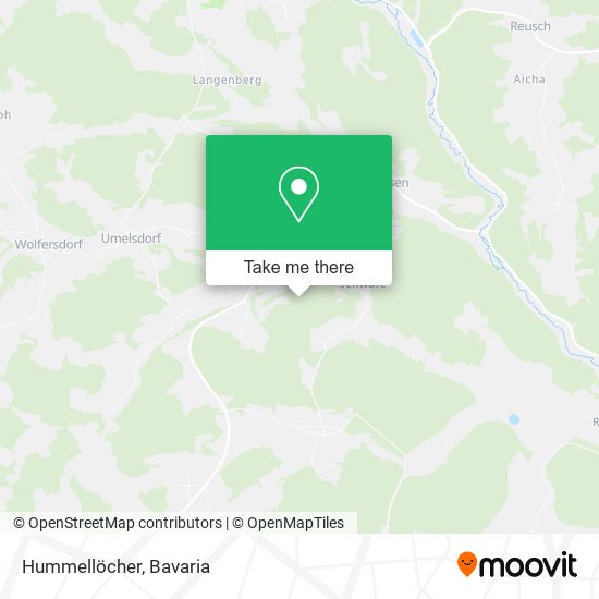 Hummellöcher map