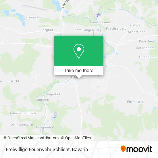 Карта Freiwillige Feuerwehr Schlicht