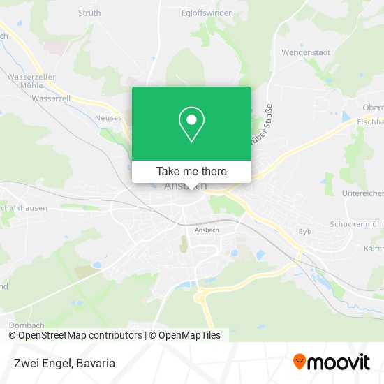 Карта Zwei Engel