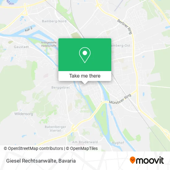 Giesel Rechtsanwälte map