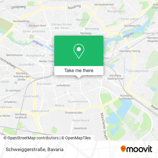 Карта Schweiggerstraße