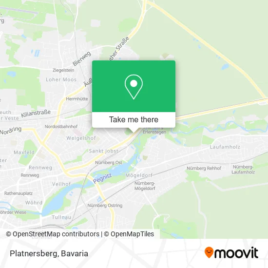 Карта Platnersberg