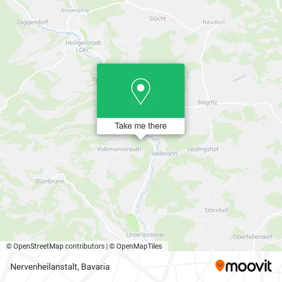Карта Nervenheilanstalt