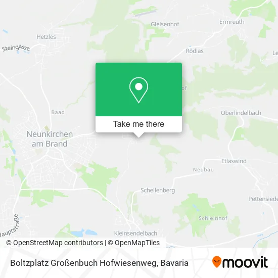 Карта Boltzplatz Großenbuch Hofwiesenweg