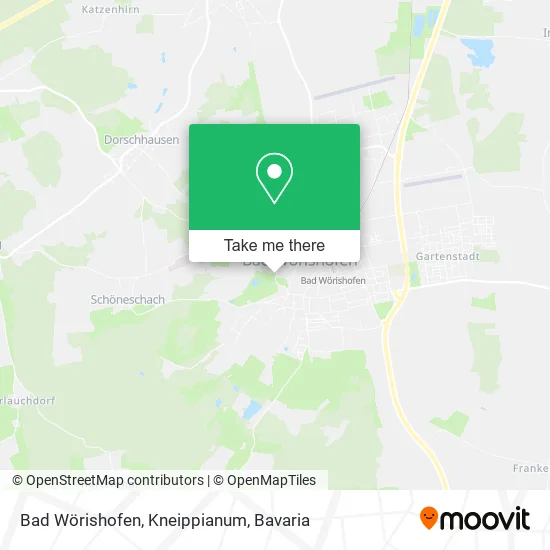 Карта Bad Wörishofen, Kneippianum