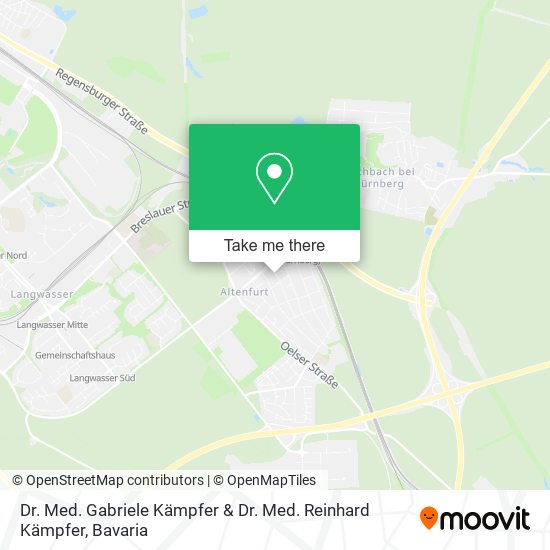 Dr. Med. Gabriele Kämpfer & Dr. Med. Reinhard Kämpfer map