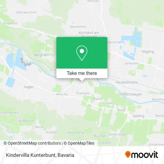 Карта Kindervilla Kunterbunt