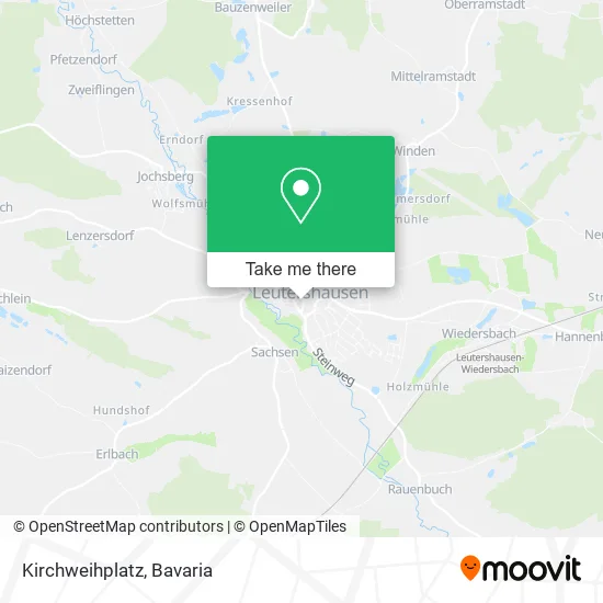 Карта Kirchweihplatz