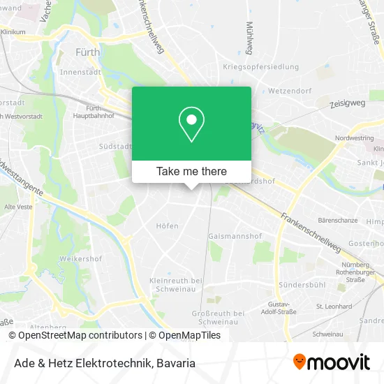 Карта Ade & Hetz Elektrotechnik