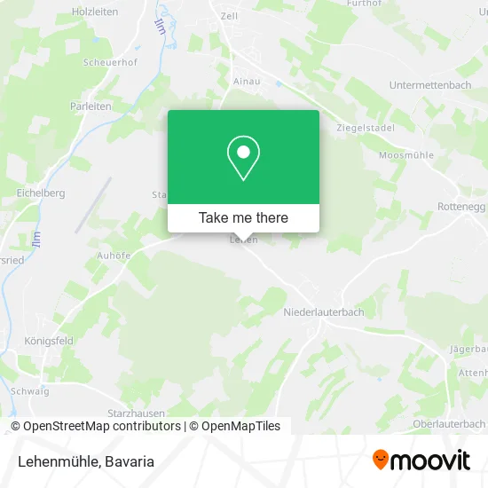 Карта Lehenmühle