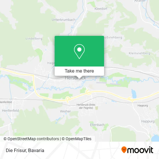 Карта Die Frisur