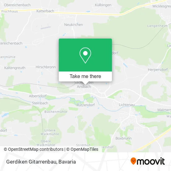 Карта Gerdiken Gitarrenbau