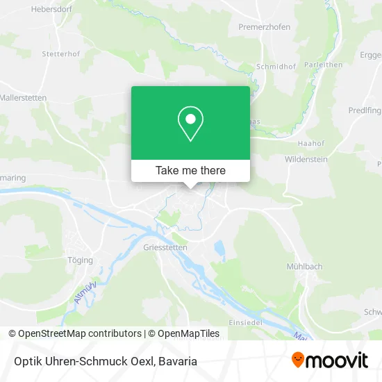 Карта Optik Uhren-Schmuck Oexl