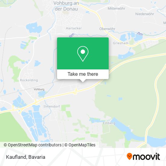 Kaufland map